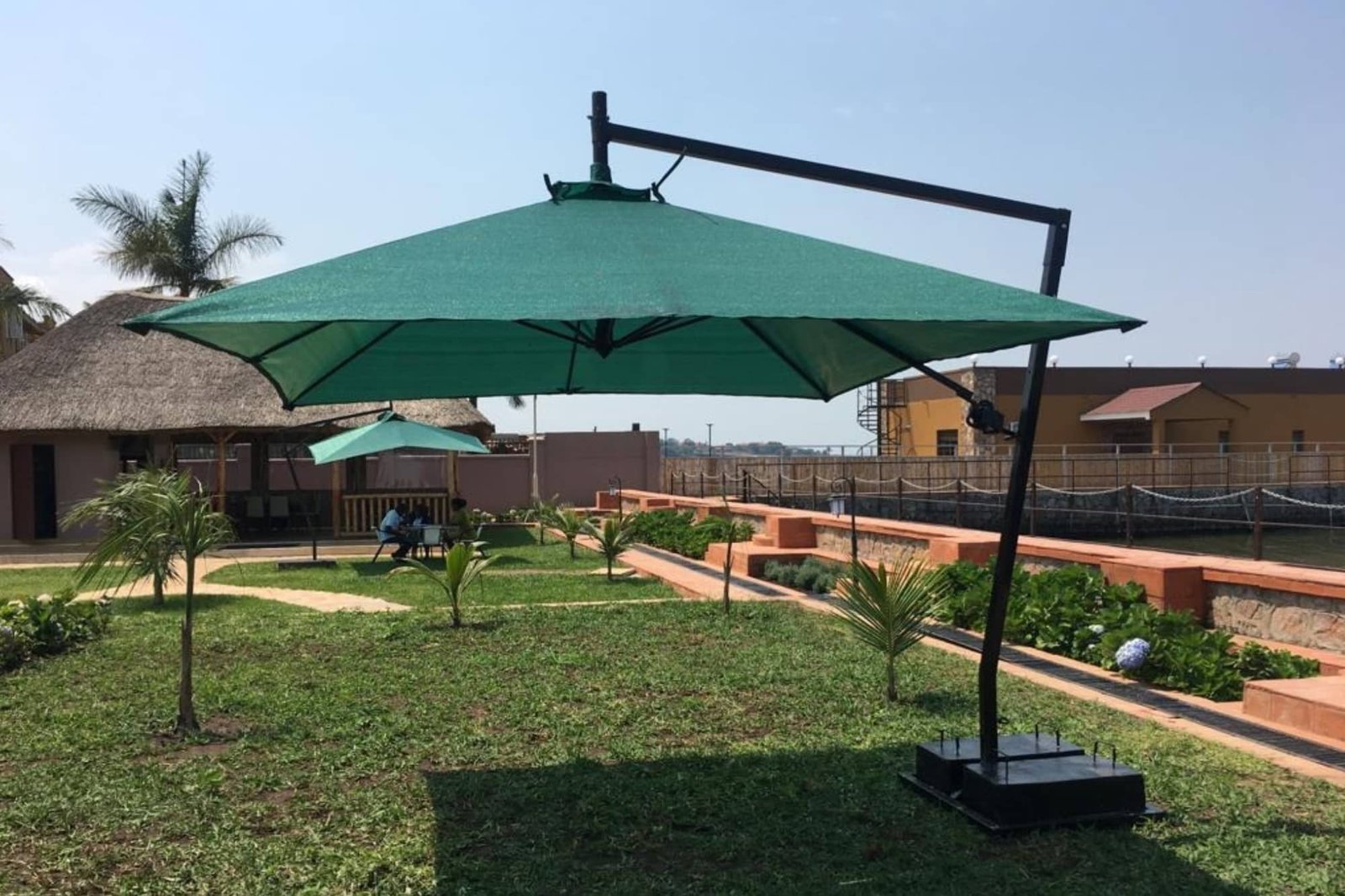 outside pole umbrella