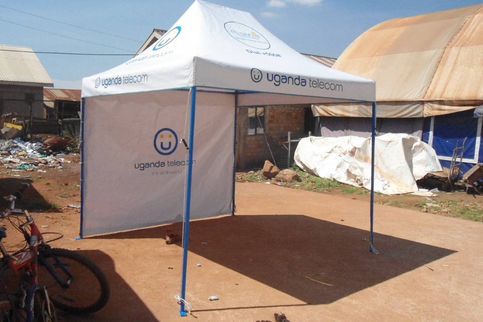 Straight Mongolian tents